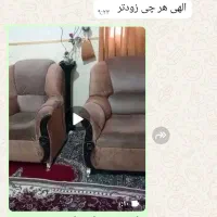 یک دست مبل  چهارتکه|مبلمان خانگی و میز عسلی|مهرستان, |دیوار