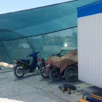 نصب تور سبز و برزنت|خدمات باغبانی و درختکاری|برازجان, |دیوار