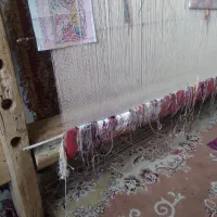 فرش نیمه کاره