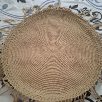 رومیزی مکرومه قطر۸۰