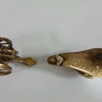 دکوری برنزی دولفینهاتوپرهستندحکاکی شده|صنایع دستی و سایر لوازم تزئینی|تهران, آزادشهر|دیوار