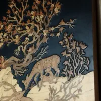 تابلو معرق برجسته منظره ابعاد 80*50|صنایع دستی و سایر لوازم تزئینی|تهران, چیتگر شمالی|دیوار