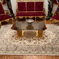 جفت فرش دستباف ۶متری کاشان گل ابریشم مناسب جهیزیه|فرش|تهران, پاسداران|دیوار