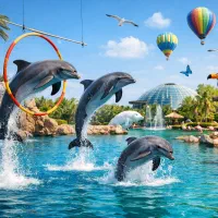 بلیط پارک دلفین ها