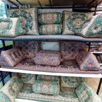 شاه نشین دو رو و تک رو طرح ترمه تراکم بالا|پشتی|مشهد, عبادی|دیوار