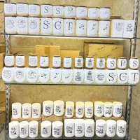 ست بانکه سرامیکی جا ادویه در دو سایز|ظروف نگهدارنده، پلاستیکی، یک‌بارمصرف|سیرجان, |دیوار