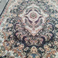 2تخته فرش 9متری عروس 700شانه سورمه ای|فرش|قم, نیروگاه|دیوار