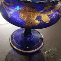 جام وظرف شکلات قدیمی وزیبا