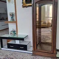 بوفه چوبی|بوفه، ویترین، کنسول|گلستان (تهران), |دیوار