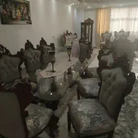 مبل سلطنتی تمام چوب|مبلمان خانگی و میز عسلی|شاهدشهر, |دیوار