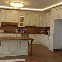 پلی استر کابینت درب و تمام کار های چوب