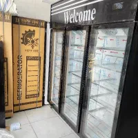 یخچال و فریزر ایستاده سه درب فروشگاهی، صنعتی|فروشگاه و مغازه|شیراز, شهرک صنعتی شیراز|دیوار