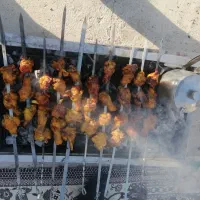 منقل ذغالی کباب پز ذغالی