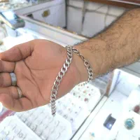 دستبند نقره کارتیر بلند|جواهرات|مشهد, حرم مطهر رضوی|دیوار