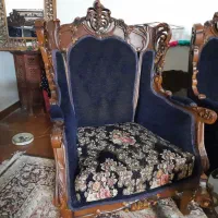 مبل استیل چوب راش ۹نفره