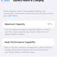اپل iPhone 13 با حافظهٔ ۲۵۶ گیگابایت باتری ۹۷٪|موبایل|اصفهان, بهار آزادی|دیوار