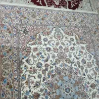 فرش دستبافت  نایینی ۹ متری|فرش|خمینی‌شهر, |دیوار