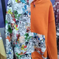 هودی طرح دار گرم بالا