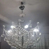 لوستر کریستال ۱۲ شاخه|لوستر و چراغ آویز|تهران, شهرک ولیعصر شمالی|دیوار