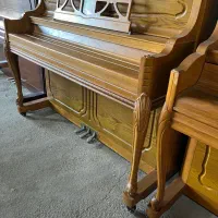 پیانو آکوستیک کنسول و ایستاده|پیانو، کیبورد، آکاردئون|کرج, عظیمیه|دیوار