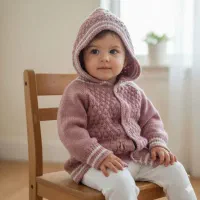 ژاکت دست بافت دخترانه|لباس|لار, |دیوار