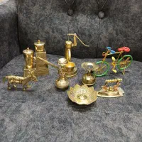 برنجی برنزی برنز ظروف آشپزخانه مجسمه دکوری|کلکسیون اشیاء عتیقه|تهران, افسریه جنوبی|دیوار