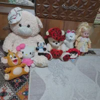 اسباب بازی عروسک بزرگ و کوچک همشون ۲۰۰