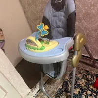 صندلی غذای کودک مامالاو دخترانه و پسرانه طوسی