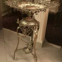 میوه خوری برنجی پایه بلند