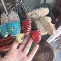 دمپایی نمدی|گلیم، جاجیم، گبه|گنبد کاووس, |دیوار