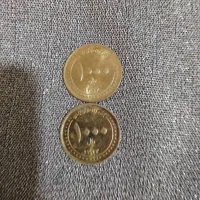 دو عدد سکه ۱۰۰۰ ریالی سال ۱۳۹۳