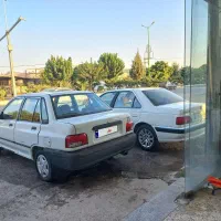 پراید سفید۸۵ دوگانه کارخانه|خودرو سواری و وانت|فلاورجان, |دیوار