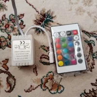 کنترل چراغ و چند عدد چراغ هفت رنگ