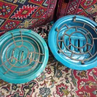 چراغ سه فیتیله چهار فیتیله نفتی قدیمی عتیقه سالم|کلکسیون اشیاء عتیقه|اصفهان, شیخ اشراق|دیوار