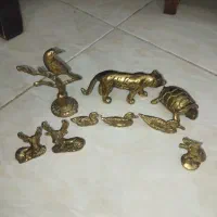 مجسمه برنجی قدیمی سنگین