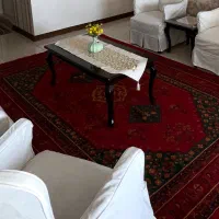 فرش قرمز لاکی کاشان ماشینی|فرش|تهران, قلهک|دیوار