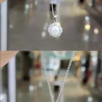 نیم‌ست و گردنبند نقره مرواریدی|بدلیجات|اصفهان, شیخ اشراق|دیوار