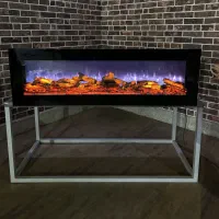 تولیدی شومینه برقی شومینه گازی زیر TV دکوراتیو lcd