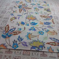 فرش دستباف هندی مدل جاوی