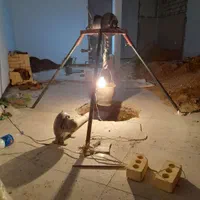 چاه کن مغنی چناران گلبهار