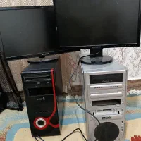 فروش دوعدد مانیتور وکیس کامپیوتر