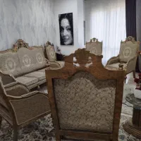 مبلمان استیل ۹ نفره در حد نو|مبلمان خانگی و میز عسلی|تهران, امیرآباد|دیوار