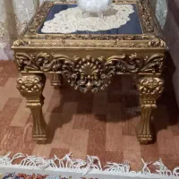 مبل سلطنتی راحتی ترکیه ۸نفره تمیز با ۳ عدد میز شیک|مبلمان خانگی و میز عسلی|مراغه, |دیوار