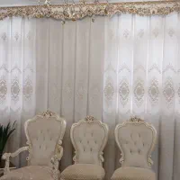 کتیبه ی پرده همراه چوب پرده  عرض ۴ مترو ۵۰