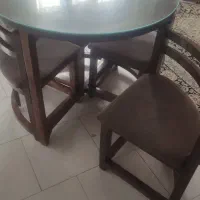 ناهار خوری کم جا|میز و صندلی غذاخوری|هشتگرد, فاز ۷ مهستان|دیوار