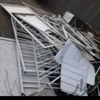 فرسوده آلومینیومی وآهن قاپی پنجره ضایعاتی داداشی