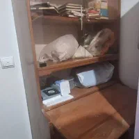 بوفه چوبی با کشو یا ویترین چوبی با کشو|بوفه، ویترین، کنسول|تهران, نظام‌آباد|دیوار