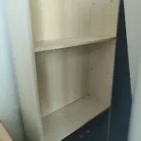 کتابخونه شیک و تمیز، کمد ، مبل