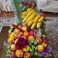 میوه ارایی وحکاکی هندوانه وکدو|خدمات پذیرایی، مراسم|اصفهان, برزان|دیوار