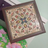 پته دیواری قاب شده|تابلو، نقاشی، عکس|کرمان, |دیوار